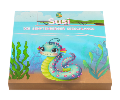 Die Senftenberger Seeschlange Susi – Buch mit Bastelschablone