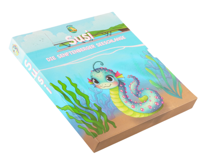 Die Senftenberger Seeschlange Susi – Buch mit Bastelschablone