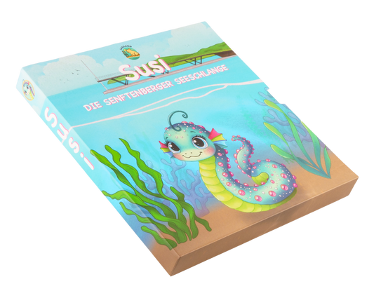 Die Senftenberger Seeschlange Susi – Buch mit Bastelschablone